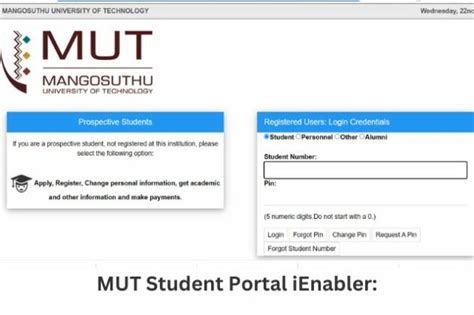 plmun student portal|mut student portal ienabler.